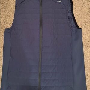 UNRL Men's Navy Blue Vest